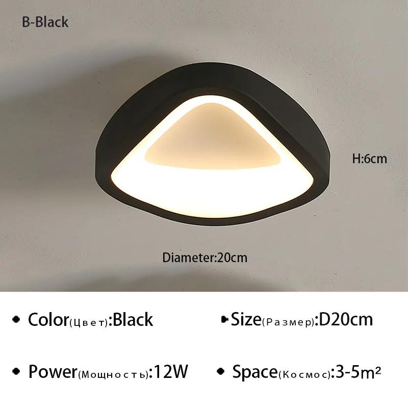 Moderní severské minimalistické vstupní stropní světlo chodba ulička šatna balkon ložnice vnitřní dekorace LED svítidla