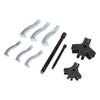 10Pcs Ratcheting Puller Set 2 Or 3 Jaw Convenient Use Internal External Gear Bearing Flywheel Pulley Removal Tool for