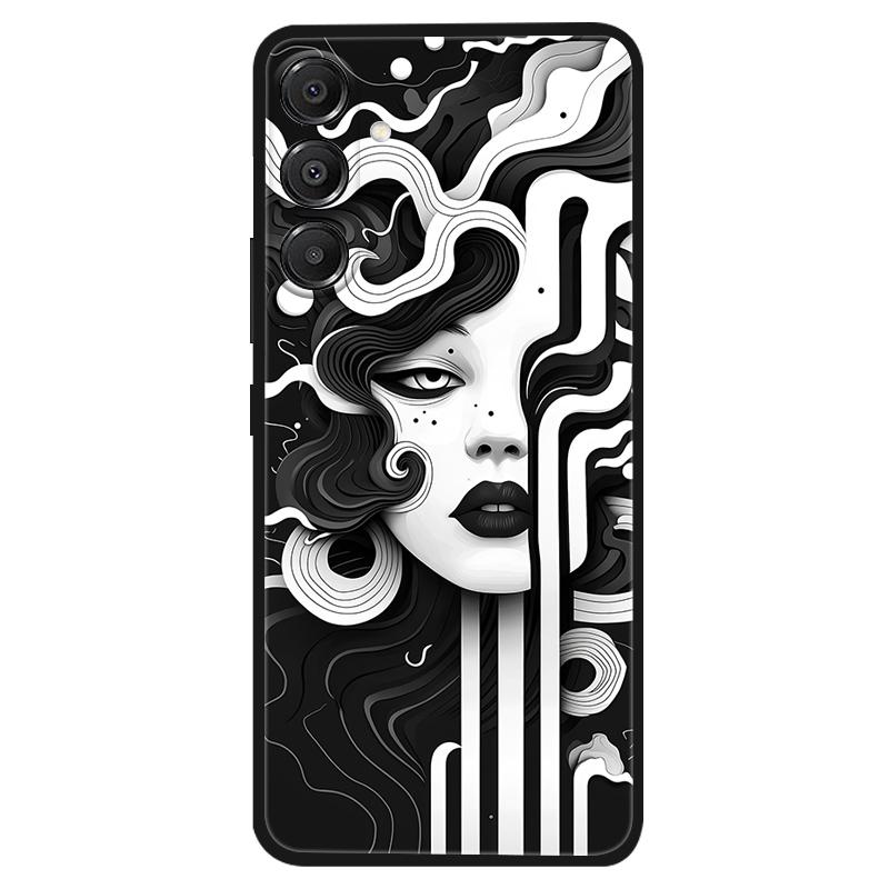 For Samsung A56 Case Silicone Luxury Space Soft Bumper for Samsung Galaxy A36 A26 A56 A16 4G 5G Phone Cover TPU Funda Fashion