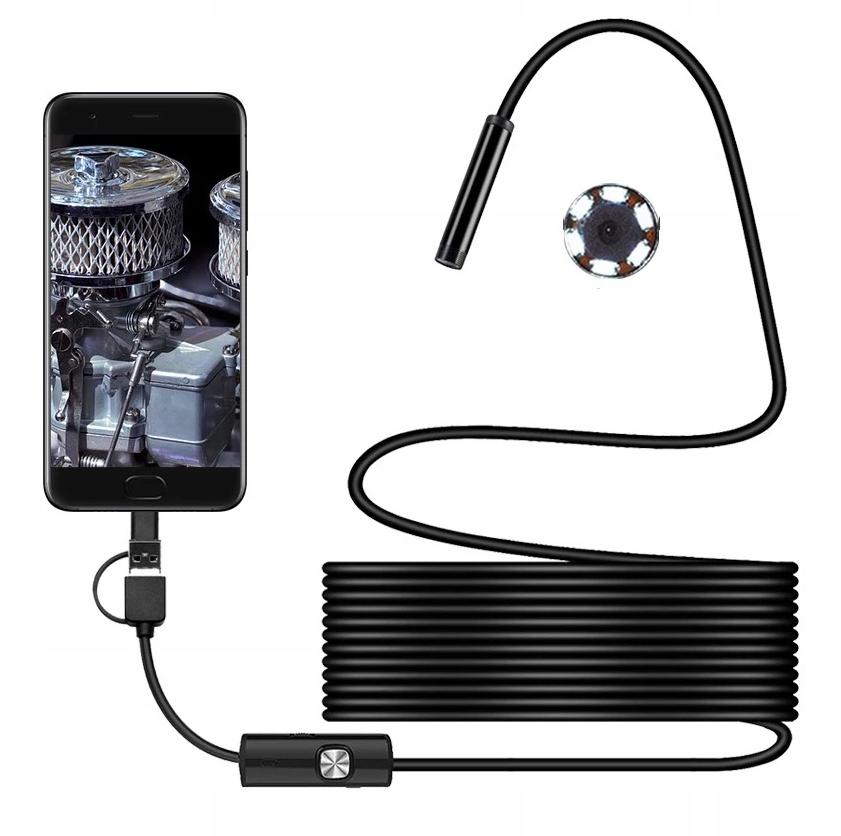 Endoscope Camera 6Xled Inspection Android Pc