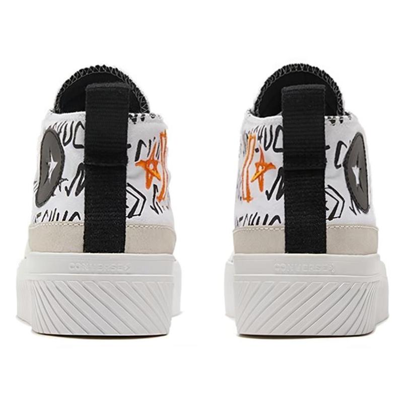 Converse Non A Chuck Espadrillas Comode Traspiranti Leggere a Mezza Gamba Unisex Bianco e Nero