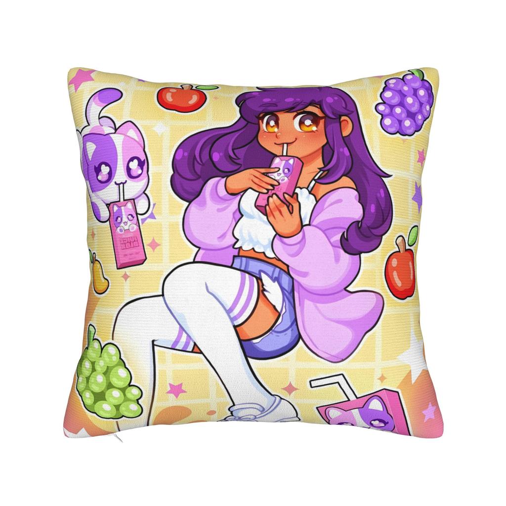 Aphmau Magical World Art Pillow Cover Kawaii Pillow Case For Sofa Home Decor Print Cushion Cover Birthday Gift