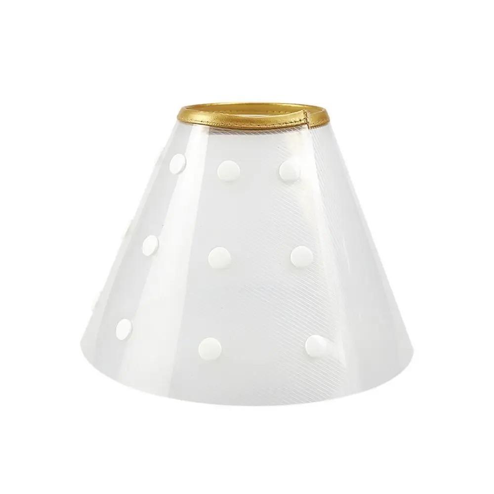 Plastic Pet Protective Collar Transparent Elizabethan Collar Cat Recovery Collar Wound Protection
