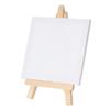 8*15cm Mini Easel Set with  Mini Canvases - Artist & Kids Craft Painting Kit, Small Tabletop Easels for School DIY Drawing