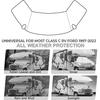 Portable Rv Windshield Cover Easy Installation Compact Lightweight Non-woven Fabric Sun Shade Protector 207x157x74cm