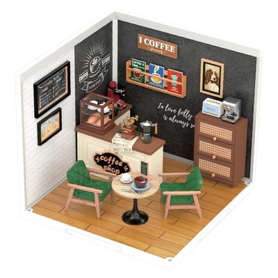 Make It Yourself DIY Miniature House Creator Series with Japanese Instructions (Coffee Lounge)