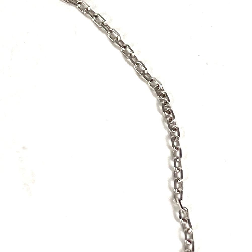 Cartier Gold K18 18K WG Sapphire Leger 1 Point Sapphire Bracelet Au750