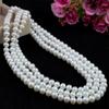 Neue Exquisite Imitationsperlen-Halsketten Mehrschichtig Eleganter Stil Pulloverketten Halsketten Vintage Lange Halsketten Damenmode