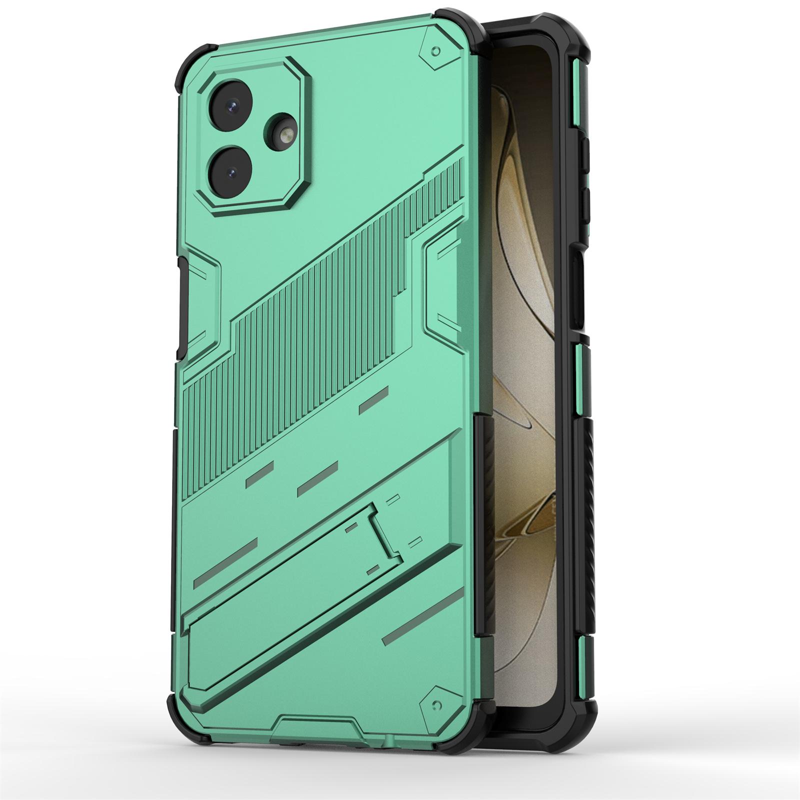 

For Samsung Galaxy A07 4G Case PC + TPU Shockproof Phone Cover with Kickstand