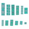 35 Stück Prototypenplatine PCB SMT zu DIP Adapterplatte Konverter Industrielle Steuerungskomponenten