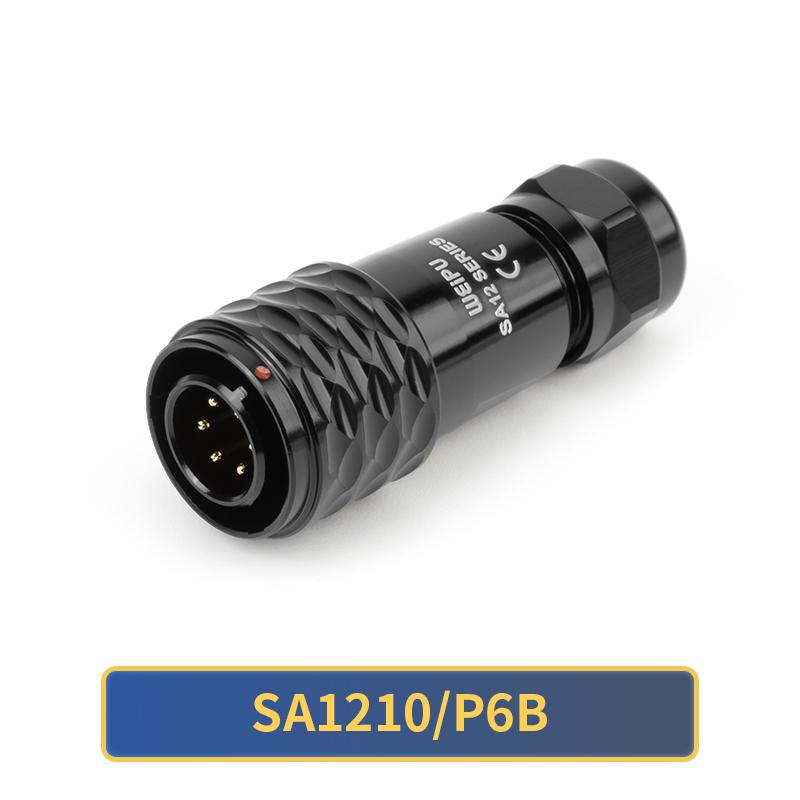 WEIPU SA12 Waterproof M12 Connector 2 3 4 5 6 7 9 Pin Industry Electric Male Plug Panel Mount Female Socket AC/DC Power Adapter