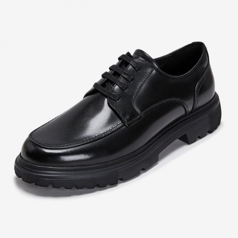 ESquire Men S Comfort Urban Clipper Stitched dreSS Derby Black
