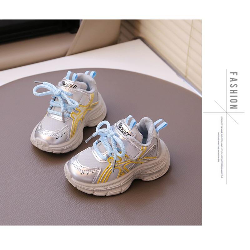 Kindersportschuhe Herbst Neu Jungen Atmungsaktive Freizeitschuhe Weiche Sohle Bequem und Leicht Mädchen Laufschuhe