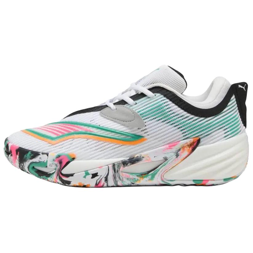 PUMA ALL PRO NITRO 2 Basketball Shoes Unisex White Green 43