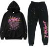 Hooded Sweatshirt Unisex Hip Hop Streetwear Printed Fleece Lined Fall Winter Sports Top