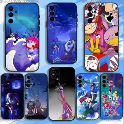 Erstaunliche D-Digital C-Circus Handyhülle Für Samsung S25,S24,S21,S22,S23,S30,Ultra,S20,Plus,Fe,Lite,5G Schwarze Hülle