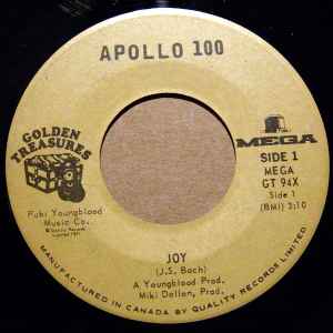 

7inch Record APOLLO 100 - Joy GT94X Mega, Golden Tr 1971 Canada Classical Used