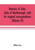 Kniha Memoirs Of John Duke Of Marlborough With His Original Correspondence by William Coxe - Paperback
