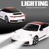 1/32 Porsche 911 Model Sports Car Toys Alloy Diecast Doors Opened Simulation Interior Rubber Tires Exquisite Supercar Toy