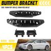 Front Bumper Fender Bracket Retainer+Bracket Support For 2017- Tesla Model 3