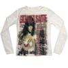 Punk Aesthetic Vintage Y2K Long Sleeve T-shirt Print Cute Grunge Tee Emo Girls Clothes Gothic Fairycore Women's Streetwear