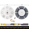 Waterproof Solar LED Flagpole Light - 26 Beads, Ideal for Outdoor, Camping, Courtyard, and Tent Illumination