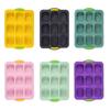 9-Cavity Non-Stick Silicone Oval Baguette Cake Mold for DIY Bread and Baking