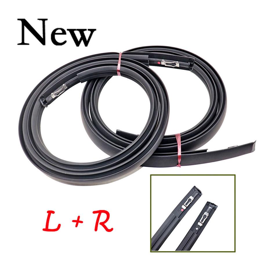 New Rubber Car Roof Side Molding Trim Kit For 2012-15 Honda Civic Sedan LH + RH