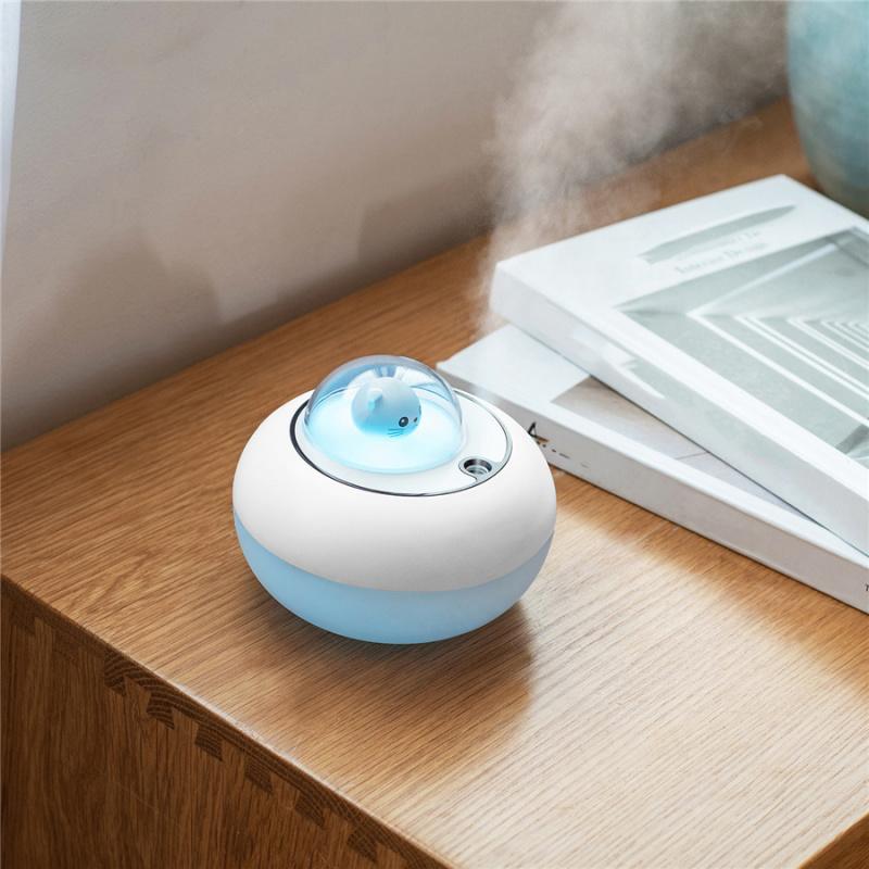Cute Pet Air Humidifier USB Humidifier for Home Desktop Silent Humidifier Office Humidifier White