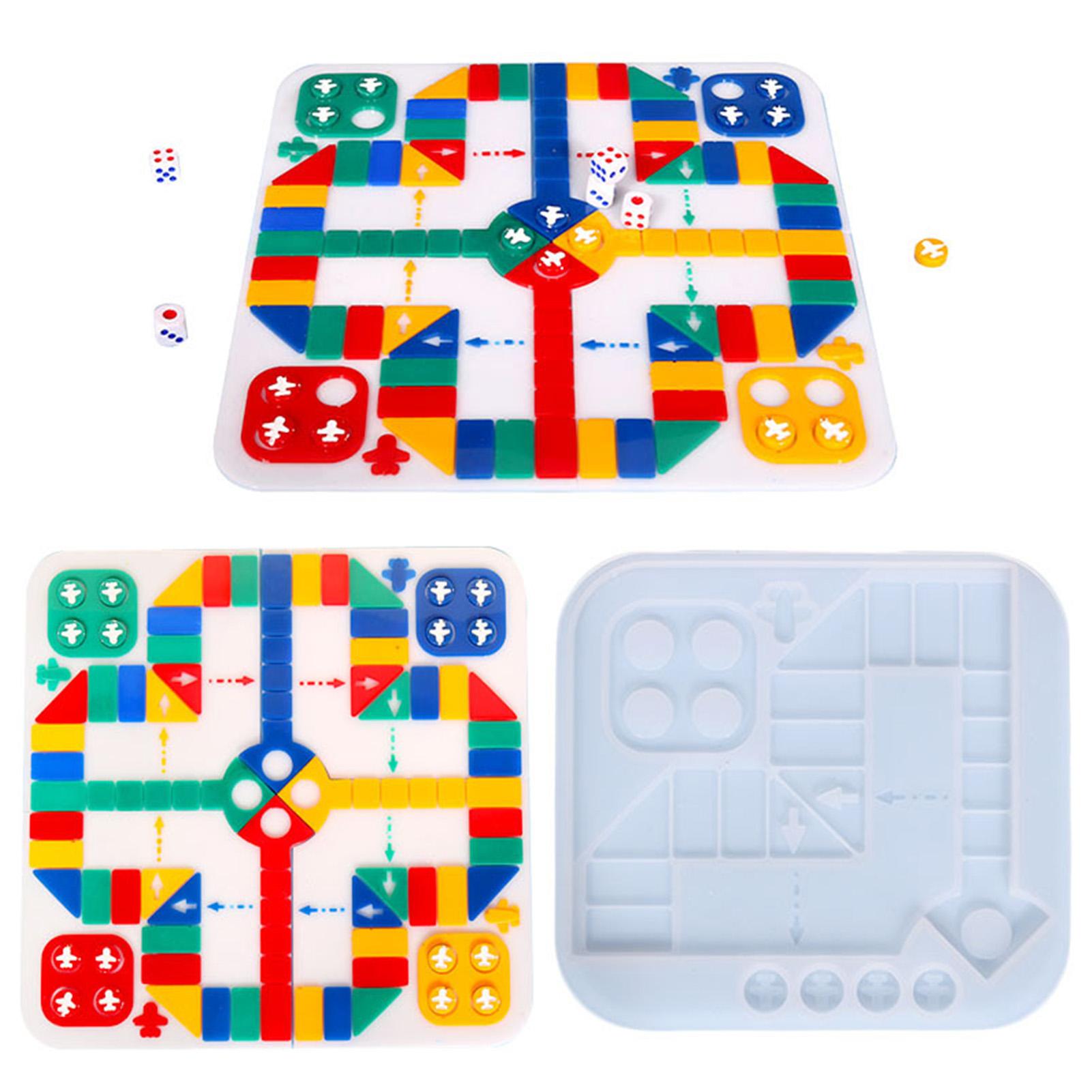 

Форма для силиконовой смолы | Силиконовые формы для летающих шахмат | Полноразмерные 3D формы для литья эпоксидной смолы для шахмат для DIY