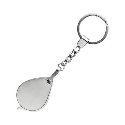 20X/30X Highly Power Magnifying Glass Metal Keychains Magnifier Durability High Magnification for Elderly Hobbyists