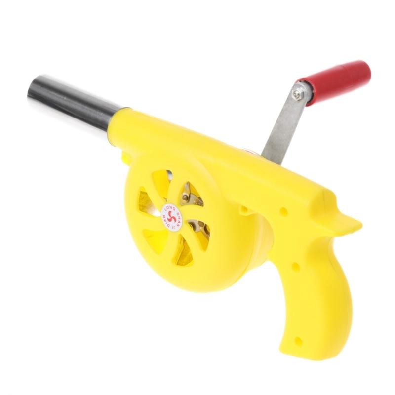 Portable Manual BBQ Blower Portable Charcoal Outdoor Grilling Barbecue Campfire Cooking Handheld Fire Starting