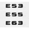 Car Tail Letter Number Emblem Sticker Rear Trunk Badge Decal for Mercedes Benz E Class E53 E55 E63 E200 E220 E230 E240 E250 E260