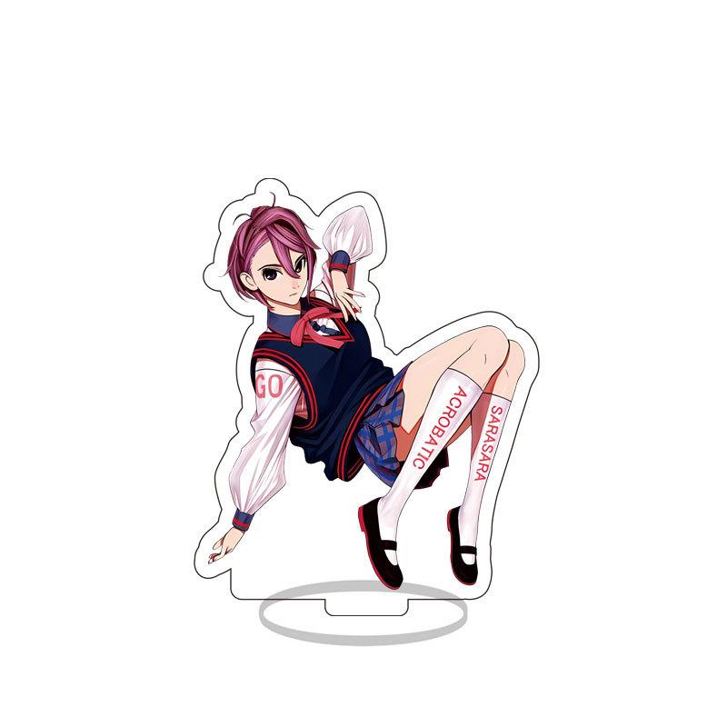 

8Cm Dangdang Acrylic Standing Brand Ayase Peach, Detached Boy, Animation Peripherals, New Tabletop Ornament Set 8cm*5PCS
