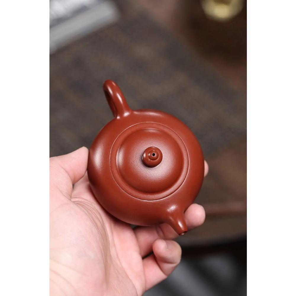 "Yixing Zisha konvička 'Dýchající konvička' - 110ml konvička z originální minerální hlíny"