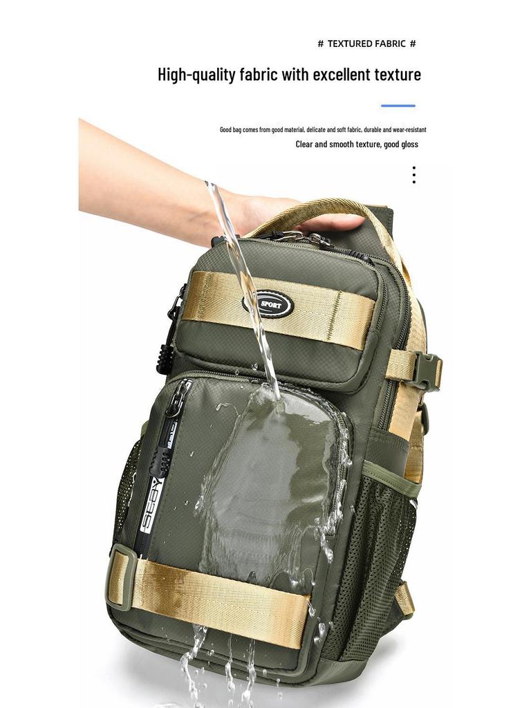 Bestseller Herren Rucksack Oxford mit großem Fassungsvermögen & Wasserabweisende Multifunktionale Umhängetasche