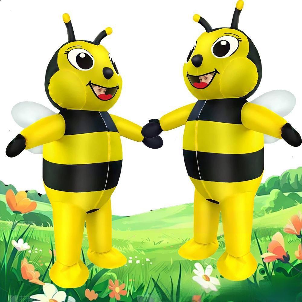 Inflatable Bee Costume Cosplay Clothing Halloween Party Stage Performance Gift