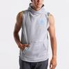 Under Armour Curry Series Fleece Casual Training Sports Running Sleeveless Hoodie Men tops Gray 1366637-011