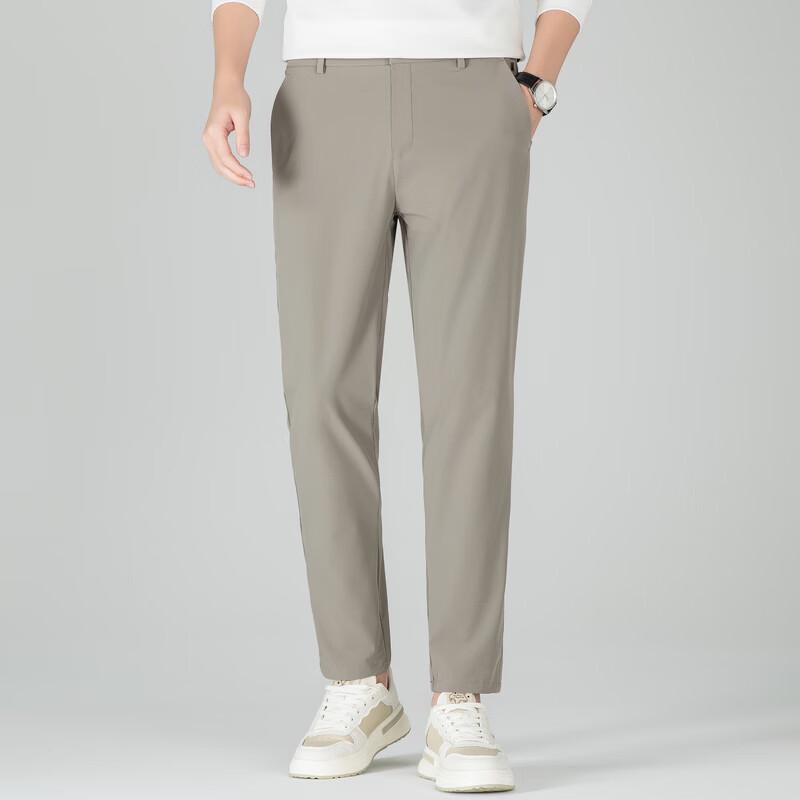 TUCANO Men's Ice Silk Stretch Casual Trousers