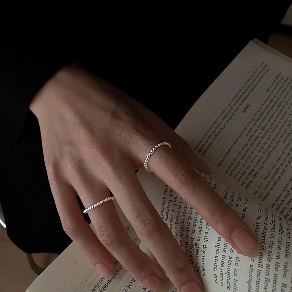 Retro Tai Ring Opening Ring Female Niche Design Fashion Personality Versatile Stacking Wear Adjustable Index Finger Ring Casual Dainty Minimalist Ring