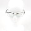Great A’rossby Glasses Half rim Silver black SV925 mens 209252101 Used