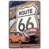 USA Route 66 Metal Signs Wall Poster Plaque Warning Sign Vintage Iron Painting Decoration for Home Cafe Living Room Club Bar