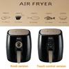1350W Multifunction Air Fryer 5L Chicken Oil Free Air Fryer Health Fryer Cooker 360 Degree Electric Deep Airfryer