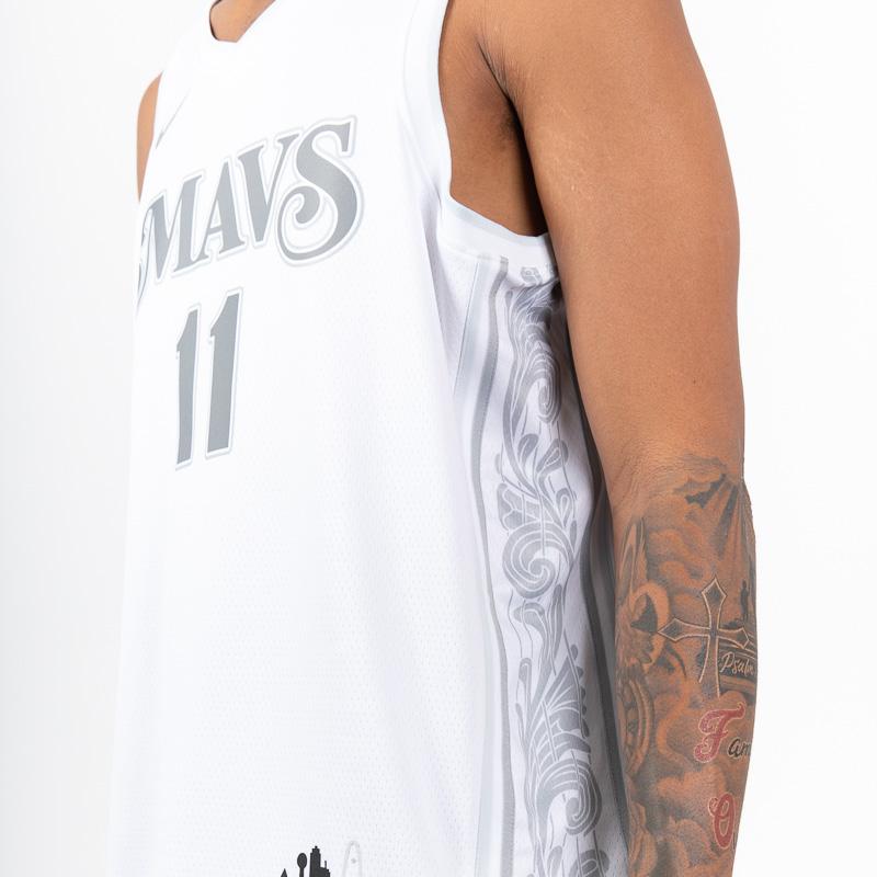 Nike X NBA Kyrie 24-25 Sesong Mavericks City Edition Fanjersey Menn jersey Hvit FQ4339-101