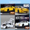 Alloy Car Mazda Model 124 Mazda Rx7 Light Sound Effects Collectors Hobbyists
