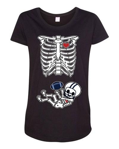 Baby Skeleton Tennessee Football Maternity DT T-Shirt Tee Unisex T-Shirt S