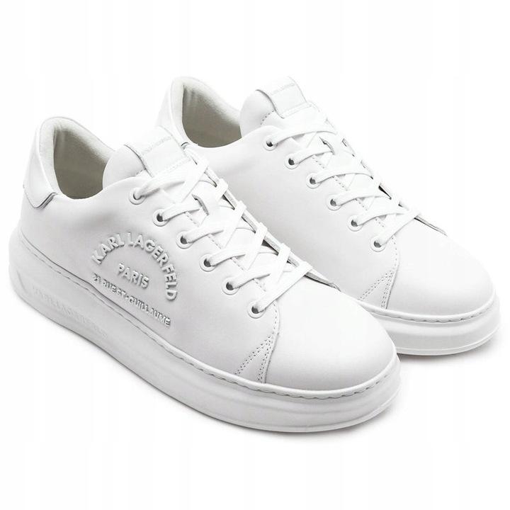Karl Lagerfeld Men' Shoes White Kl52539-01W 44