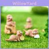 Sweet Resin Otter Keychain Innovative Diy Cartoon Miniature Decor Gift Accessory
