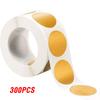 50-300Pcs/Roll Golden Scratch Off Stickers Round Shape Labels Sticker DIY Handmade For Game Scratch Sticker Labels Stationery