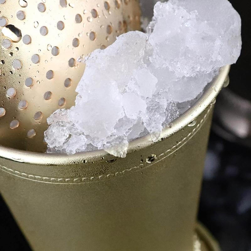 Stainless Steel Moscow Mules Cup Cocktails Cup Tumblers Classic Mints Julep Cups Reusable Metal Glasses for Drinking